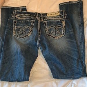 Women’s rock revival Adele straight jeans